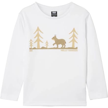 Helly Hansen Tech Graphic K T-shirt Met Lange Mouwen Wit 3 Years Jongen