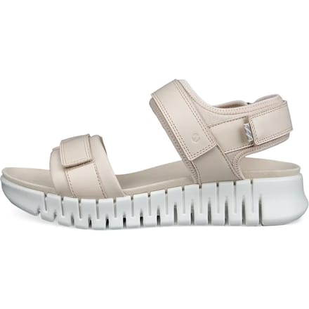 Ecco Damen Sandale Gruuv in grau