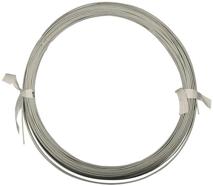 Powershot Pvc-gecoate Tennisnetkabel Zilver 100m x 2.8/3.2mm