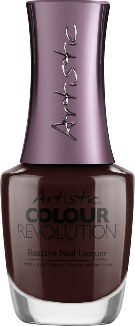 Artistic Nail Design Colour Revolution ' Hidden Love ' ( Donker-Rood Crème )