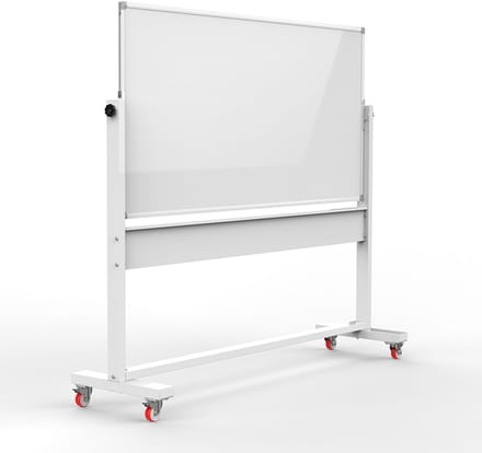 IVOL Verrijdbaar whiteboard Premium - Emaille - 100x200 cm