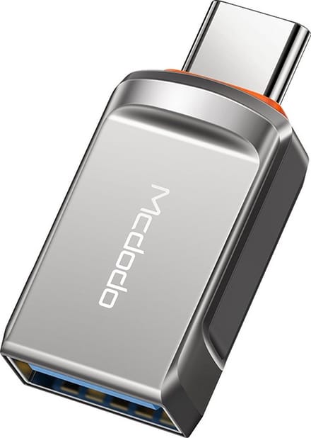 OTG Adapter USB-C - USB-A McDodo OT-8730, Grijs