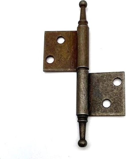 Scharnier IJzer antiek rechts 50x85mm