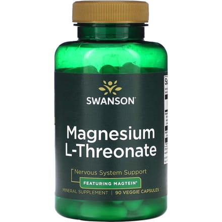Magnesium L-Threonaat, 90 Veggie Capsules