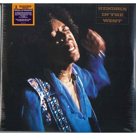 LP Record JIMI HENDRIX - Hendrix In The West 88697934291 Experience Hend 2017 Europa Rock