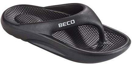 BECO teenslippers Easy - unisex - zwart - maat 41-42