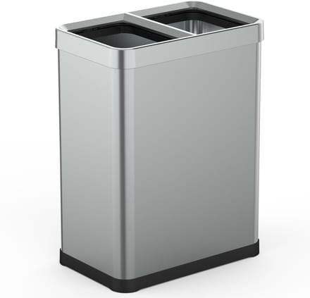 Afvalbak voor gescheiden afval met open bovenkant 60L TALLIN