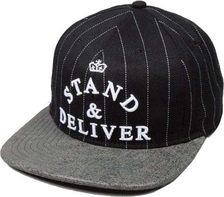 King Apparel Stand & Deliver Snapback - Black