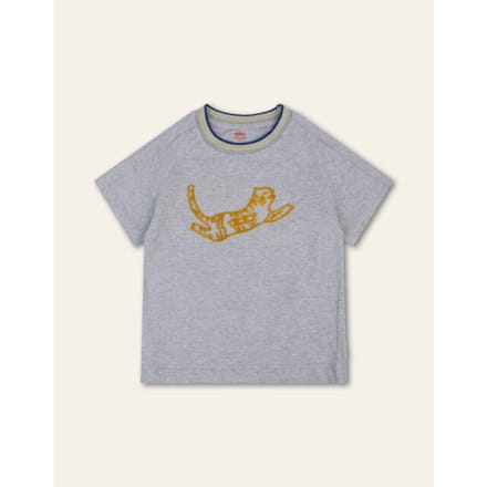 Oilily Tristany T-Shirt- maat128/8yr Forged Iron