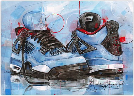 Sneaker poster Cactus Jack 70x50 cm