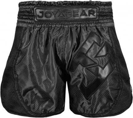 Joyagear Evolution Kickboksbroekje - Zwart/Zwart (Beschikbaar in verschillende maten)