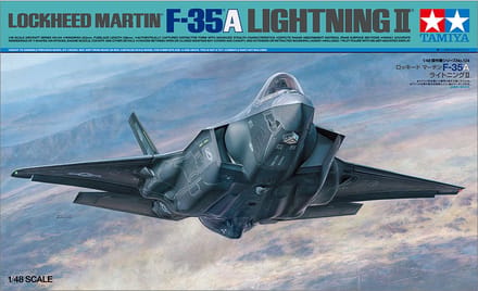 Tamiya Modelbouwpakket Militaire voertuigen - 61124 Lockheed Martin F-35A Lightning II Plastic - 1:48 - Modelbouw
