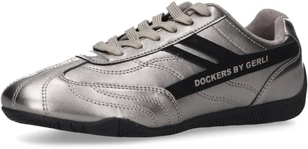 Dockers by Gerli Dames Sneaker Veterschoen 57JM201-680-551 Zilver