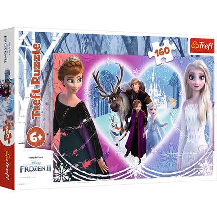 Trefl Puzzle - Frozen - Joyful moments (160 pieces) 2D Puzzels
