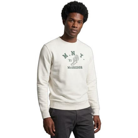 McGregor Graphic Crew Off White Maat: M | Sweaters Outlet | Heren | Wit