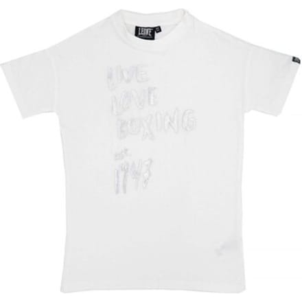 T-shirt Korte Mouw Leone 1947 Girl Maxy Sparkly