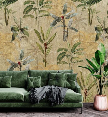 INGK - Palm Trees Natural - Behang
