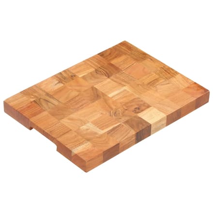 vidaXL - Hakblok - 40x30x3,8 - cm - massief - acaciahout