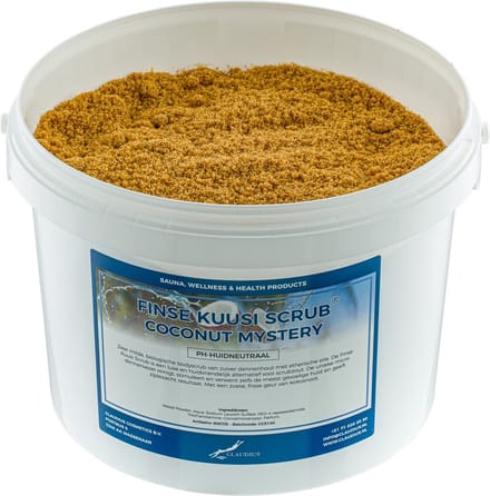 Kuusi Scrub Coconut Mystery 1 liter - Hydraterende Lichaamsscrub