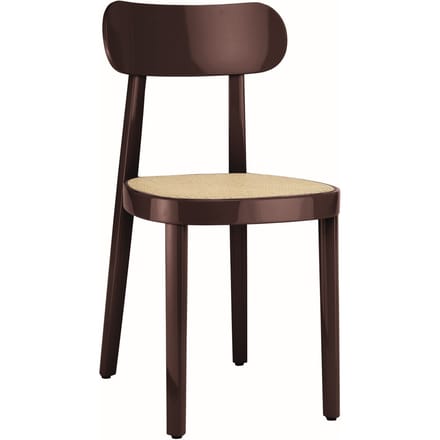 Thonet 118 stoel - Hoogglans lak donkerbruin
