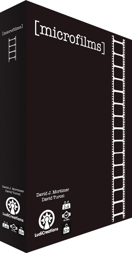 Microfilms - [microfilms] - Engelstalig Kaartspel - LudiCreations