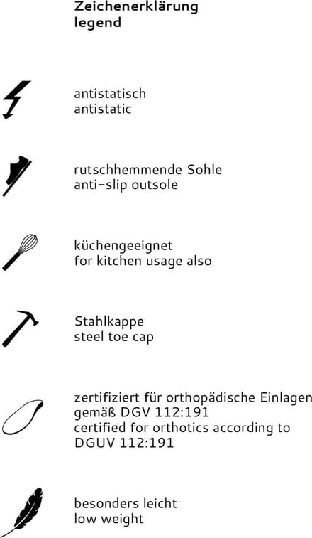 AWC Footwear Werk schoenen SRC Schnürs-schoen in wit