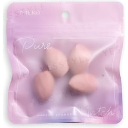 MEKO - Pure Match Mini Makeup Egg Sponge 4 pcs