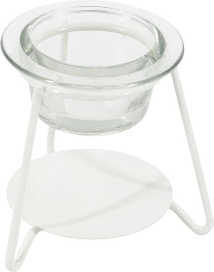 HomeBound by KY | Geurbrander Brix wit | 9x8x7cm | geurbrander