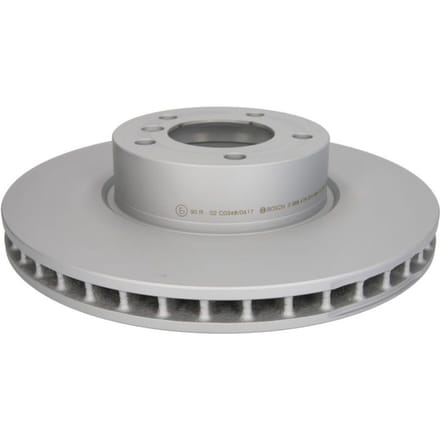 Remschijf BOSCH 0 986 478 024 voorkant, geventileerd, sterk gecarboniseerd, 1 Stuk