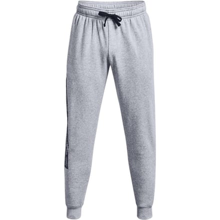 Under Armour Heren Rival Fleece Graphic Joggingbroek (Grijs)