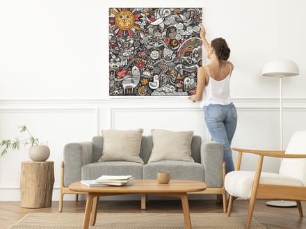 Kunstprint | Wanddecoratie | Dibond | 60 × 60 cm