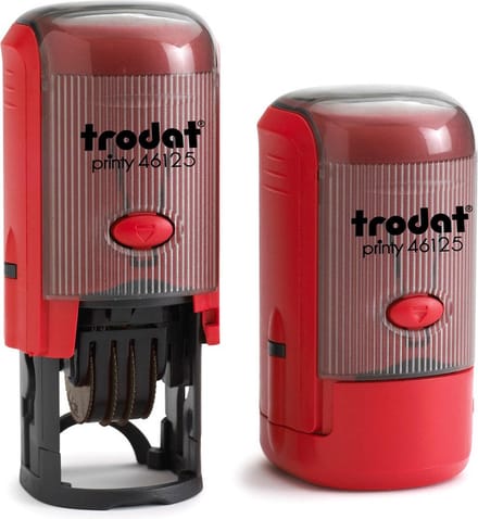 Trodat Printy 46125/D Groen - Stempels - Datum stempel Nederlands - Stempel afbeelding en tekst