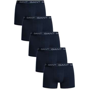 Gant Ondermode Uni Color Trunk 5Pack Marine / male