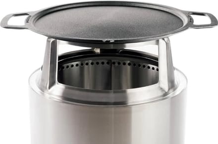 Solo Stove adapter + plancha voor Bonfire D47,6cm RVS