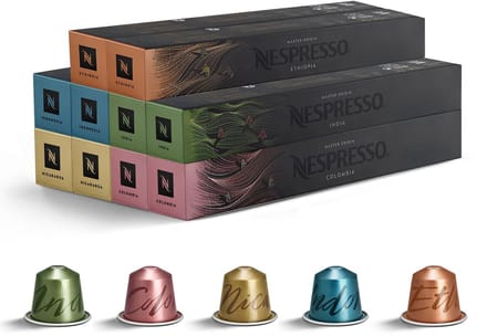 Nespresso - Original - Origins Pakket - Koffiecups - 50 capsules