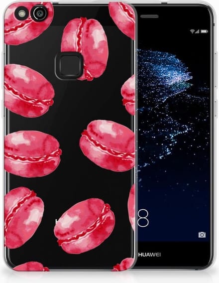 Huawei P10 Lite Siliconen Case Pink Macarons