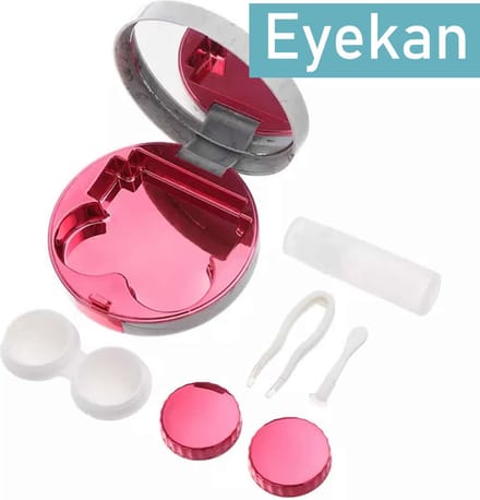 Eyekan Marble Lenzenhouder kit - ROZE