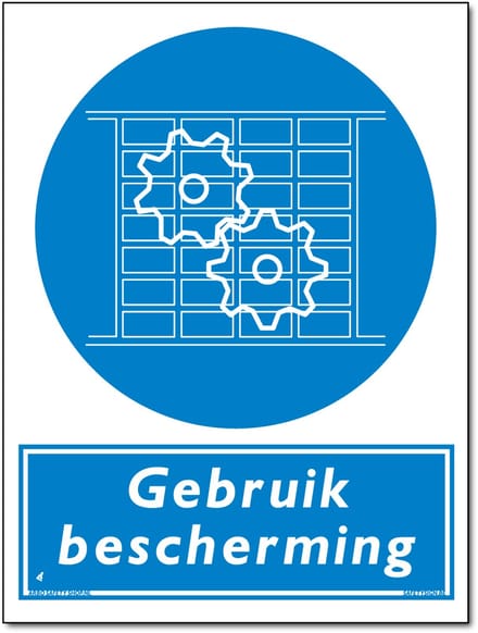 Gebruik bescherming bord - Forex - 30 x 40 cm