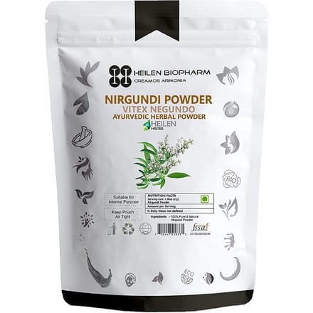 Nirgundi (200 gram), Nirgundi Poeder, Heilen Biopharm