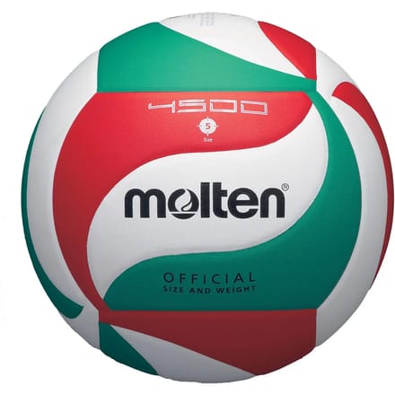 Molten V5m4500 Volleybal - Rood / Groen | Maat: 5