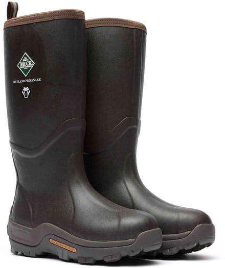 Muck Boot Wetland Pro Hoog | Bruin - Regenlaarzen - Maat 48 -