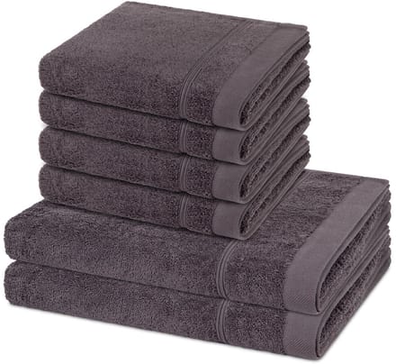 Ross Sonstiges 4 X handdoek 2 X douchehanddoek - in set 6 pack Rubin
