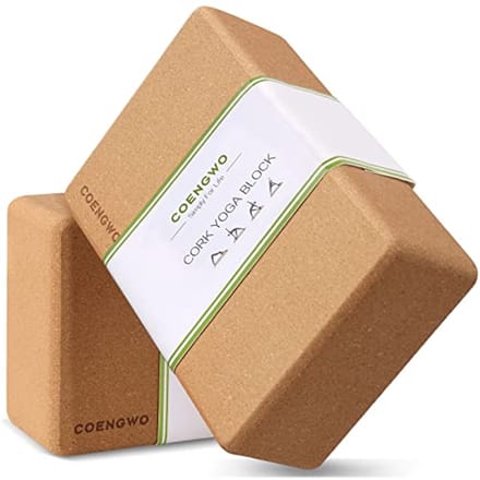 Yogablokken van Kurk Set van 2 - Eco-vriendelijk en Multifunctioneel voor Beginners