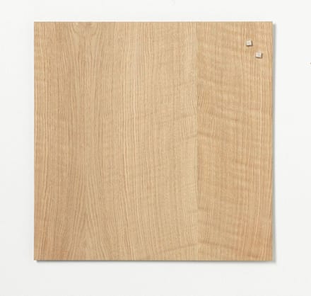 NAGA  Magnetisch memobord eik fineer 45x45cm