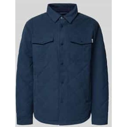 regular fit overhemdjack van katoenmix model 'QUILTED WORKSHIRT'