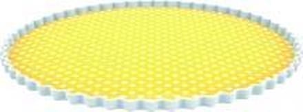 Zak!Designs Serveerbord Dotty - Rond - Ø 32 cm - Geel