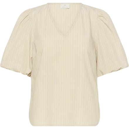 Kaffe KAjosie Blouse Dames Blouse - Feather Grey Stripe