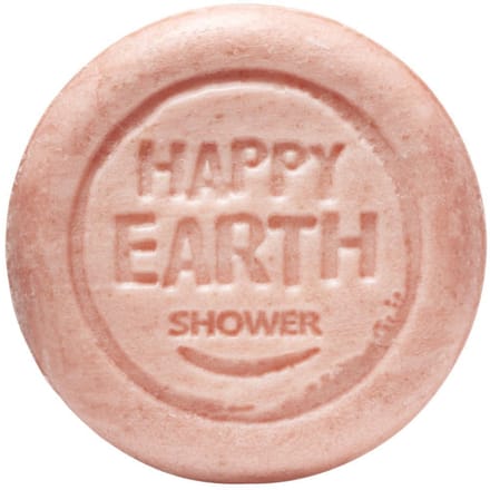 Happy Earth Shower Bar Lavender Ylang - 100% Natuurlijk - Plasticvrij - Met Sheaboter & Arganolie - 90 g