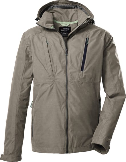 Killtec heren zomerjas - functionele jas - sand - 39146 - maat XXL