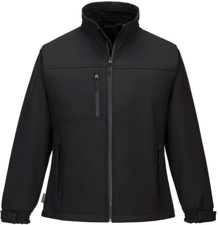 Portwest Charlotte Dames Softshell (3L) TK41 - Zwart - M